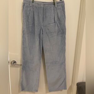 Sunday Best Light Blue Pinstripe Corduroy Pants